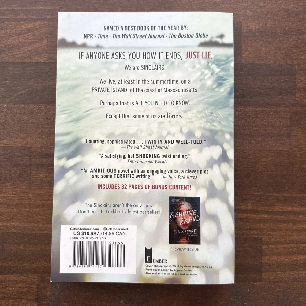 We Were Liars by E. Lockhart (2018, Trade Paperback)